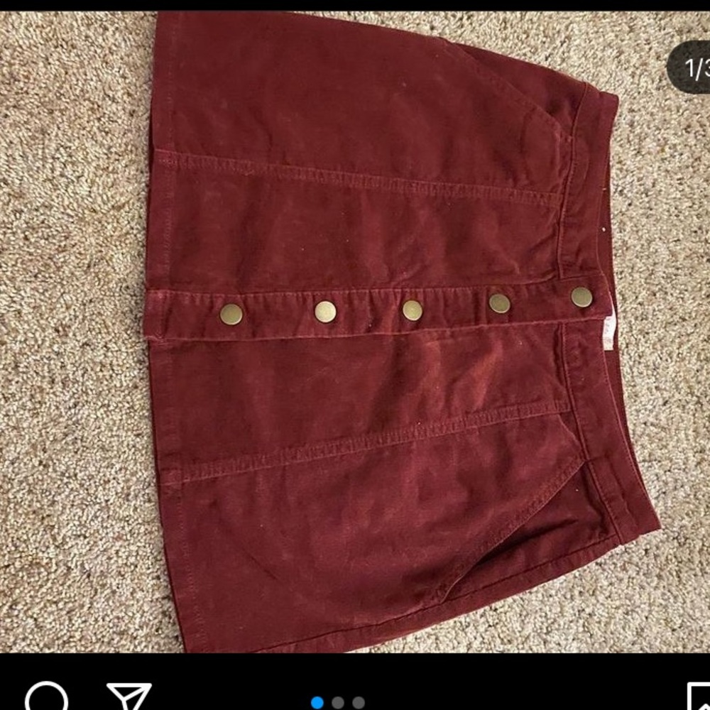 Cute button up skirt